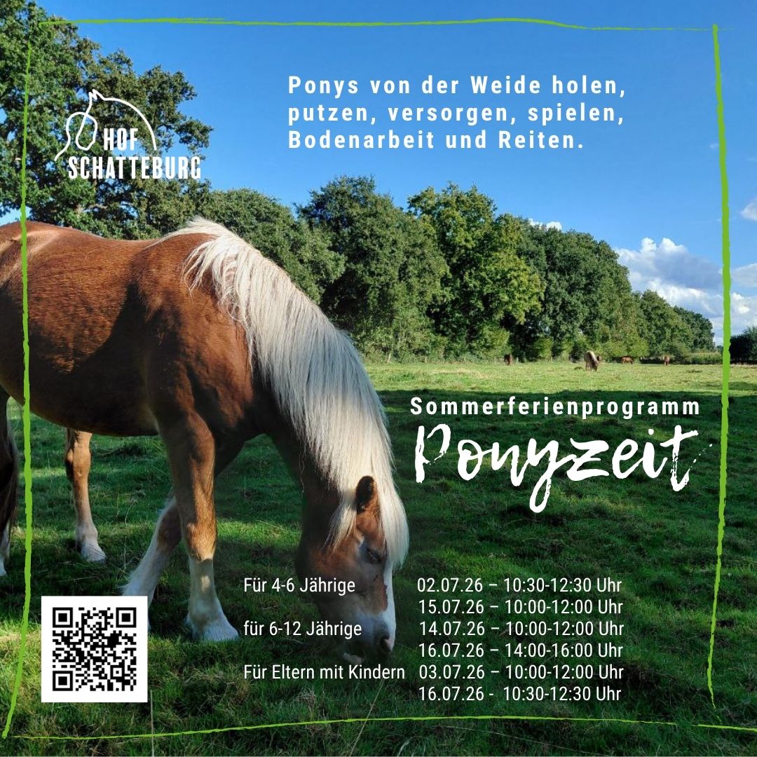 Ponyzeit für 6-12 Jährige - 14.07.26